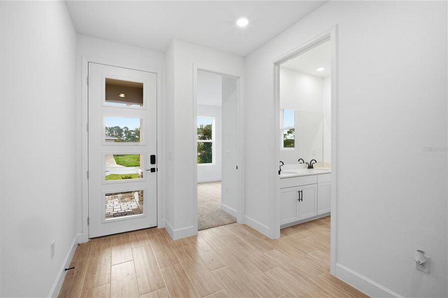 Spacious, unfurnished interior of a new home in Glen Lakes, Weeki Wachee (Image 23). Spacious, unfurnished interior of a new home in Glen Lakes, Weeki Wachee (Image 23).