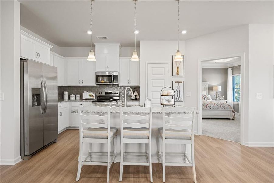 Furnished interior view inside a new home in Capstone Estates, Chattanooga (Image 26).