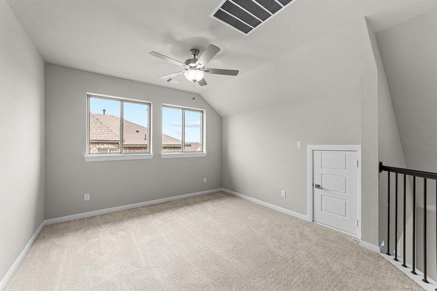 Spacious, unfurnished interior of a new home in South Pointe  Village Series, Mansfield (Image 21).