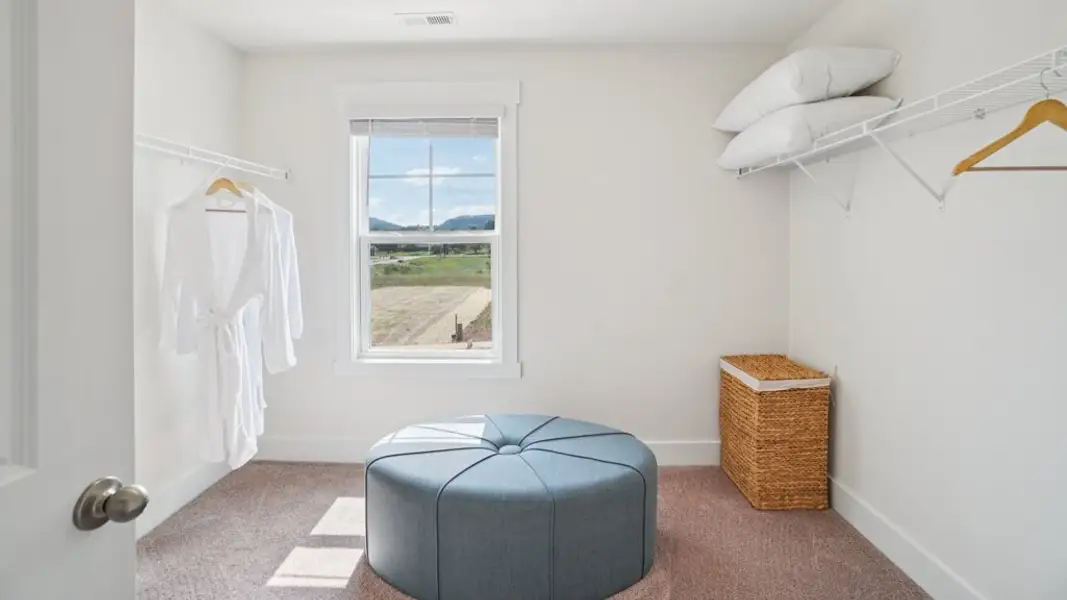 Furnished interior view inside a new home in Keebler Meadows, Johnson City (Image 31). Furnished interior view inside a new home in Keebler Meadows, Johnson City (Image 31).