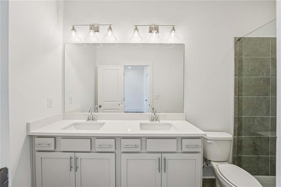 Furnished interior view inside a new home in Park Vue, Atlanta (Image 14). Furnished interior view inside a new home in Park Vue, Atlanta (Image 14).