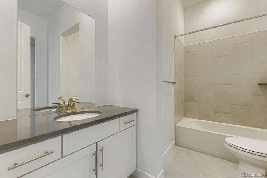 Furnished interior view inside a new home in Macanta: The Legends Collection, Castle Rock (Image 6).