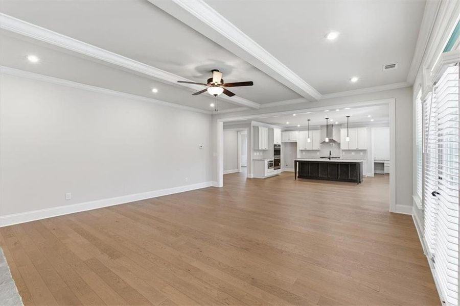Spacious, unfurnished interior of a new home in Ford Landing, Acworth (Image 40).