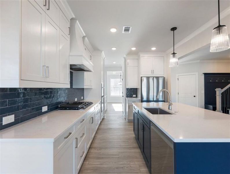 Furnished interior view inside a new home in , Buford (Image 6).