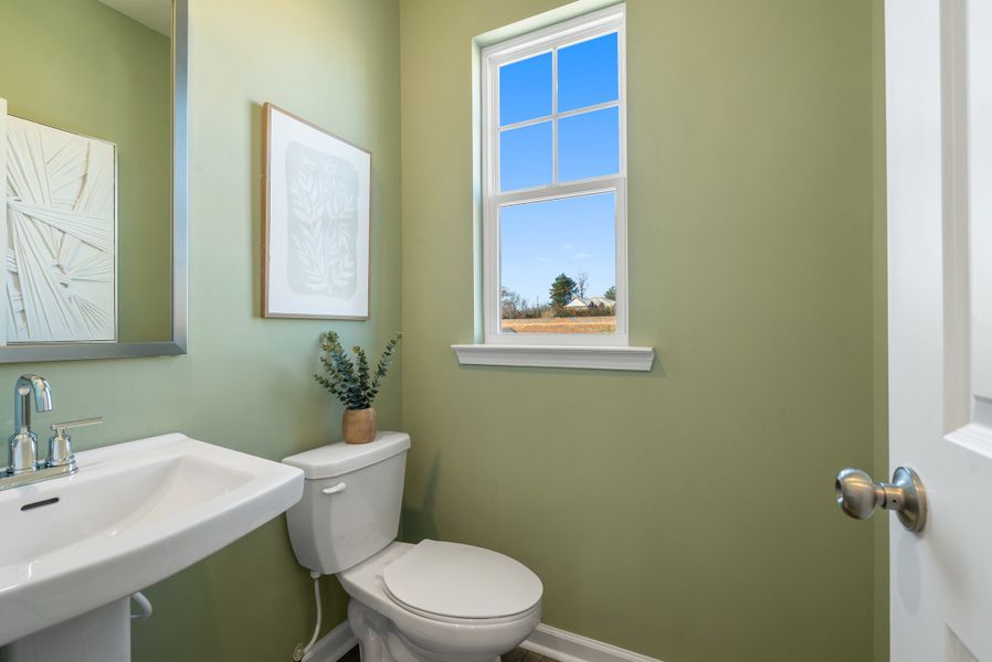 Representative furnished interior of a home built from the Forsyth by Taylor Morrison in Chandler Run, Tucker (Image 16).