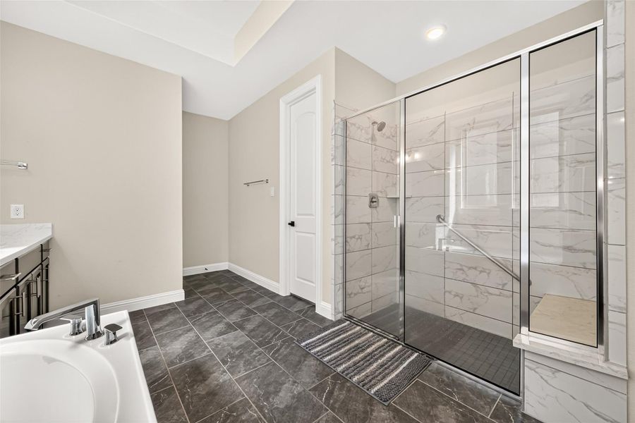 Furnished interior view inside a new home in , Katy (Image 33).