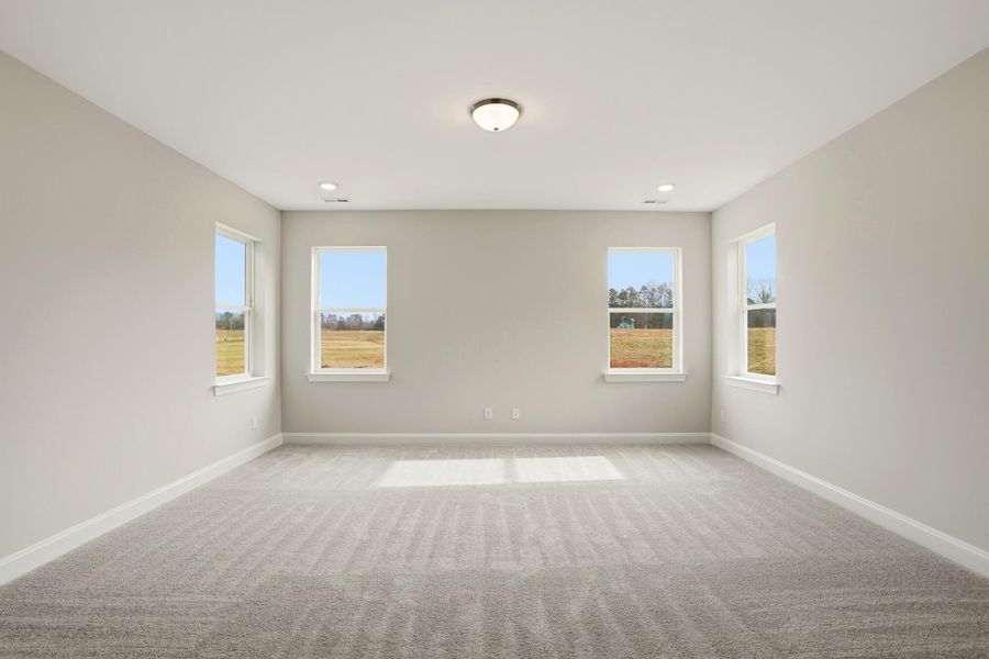 Spacious, unfurnished interior of a new home in Carrington, Stanley (Image 62). Spacious, unfurnished interior of a new home in Carrington, Stanley (Image 62).