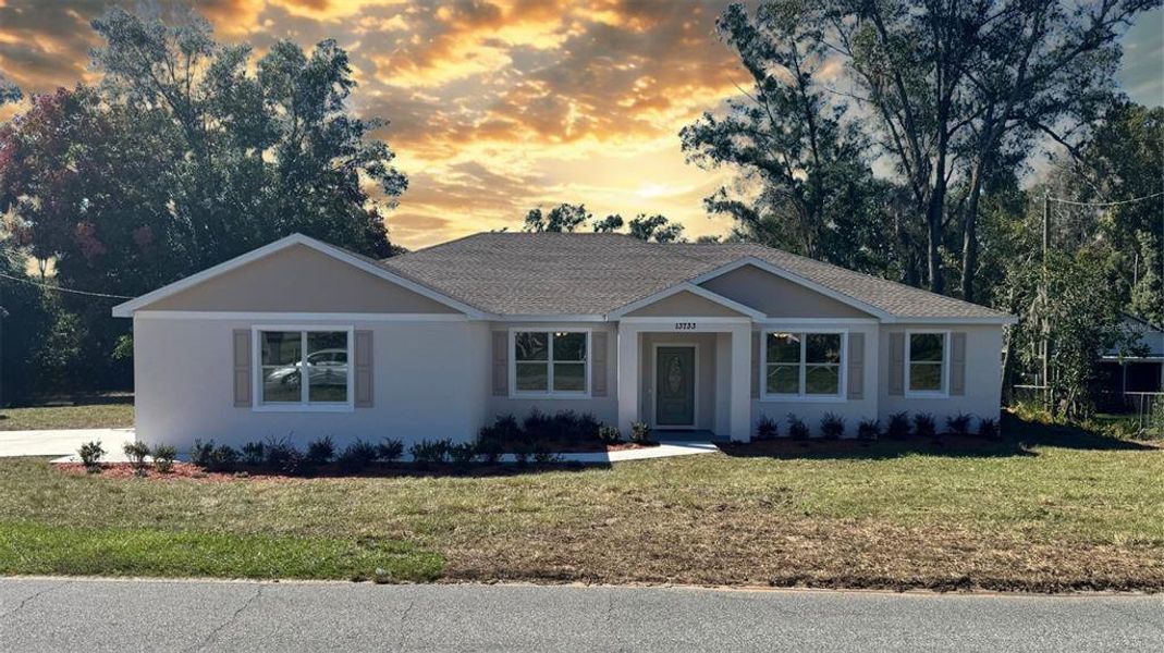 Front exterior of a new home in , Dade City, FL, highlighting curb appeal (Image 30).
