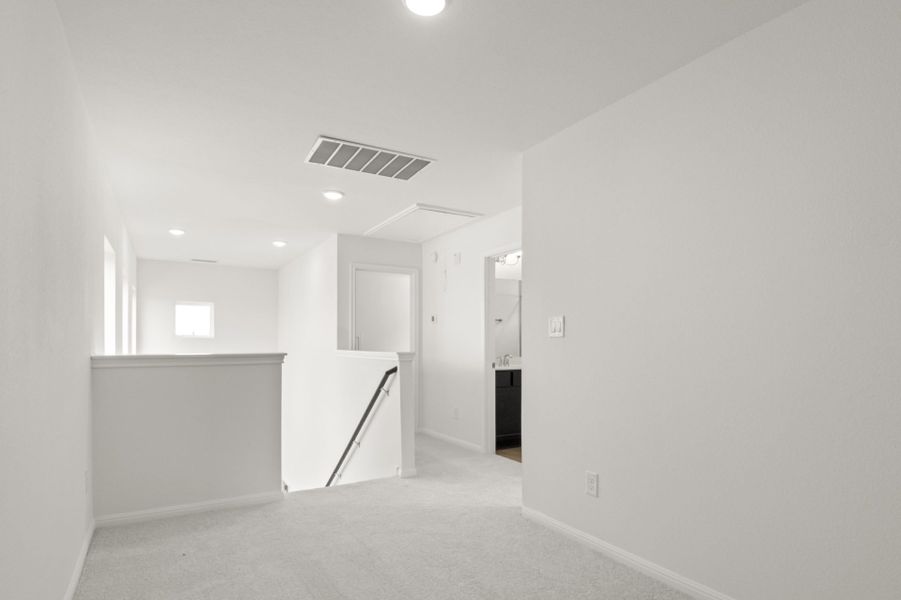 Spacious, unfurnished interior of a new home in Trace, San Marcos (Image 17). Spacious, unfurnished interior of a new home in Trace, San Marcos (Image 17).