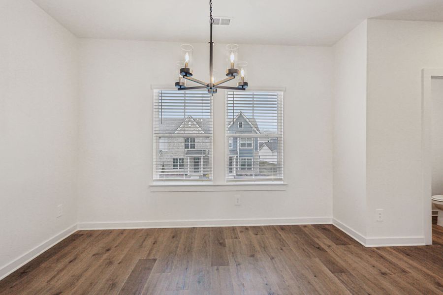 Spacious, unfurnished interior of a new home in Greystone - Highland Townhomes, Smyrna (Image 9).