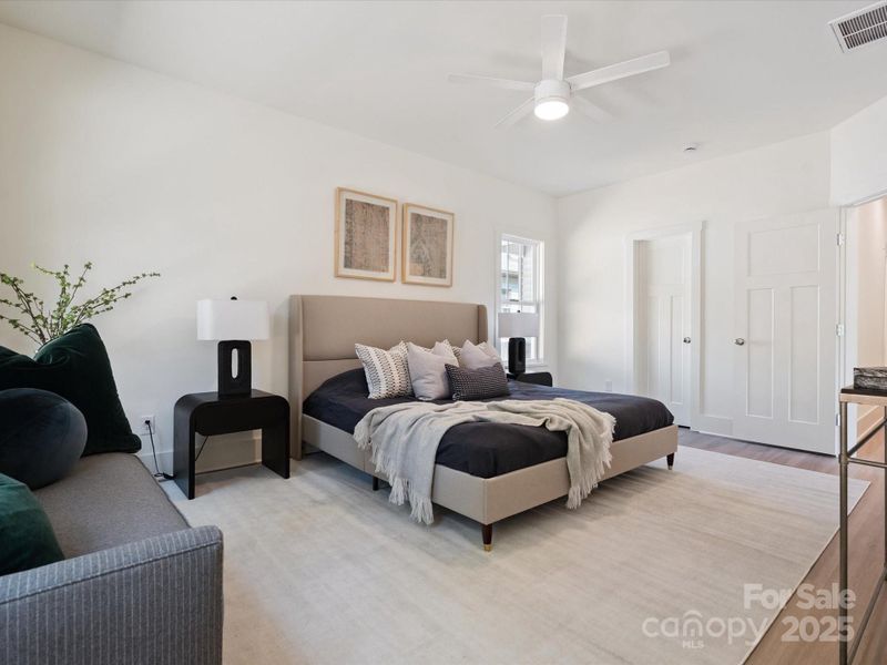 Furnished interior view inside a new home in , Charlotte (Image 5).