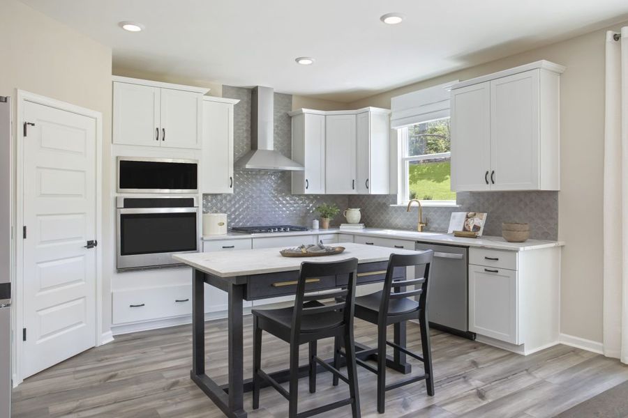 Representative furnished interior of a home built from the 2340 by KB Home in Bella Vista Heritage, Denver (Image 8).