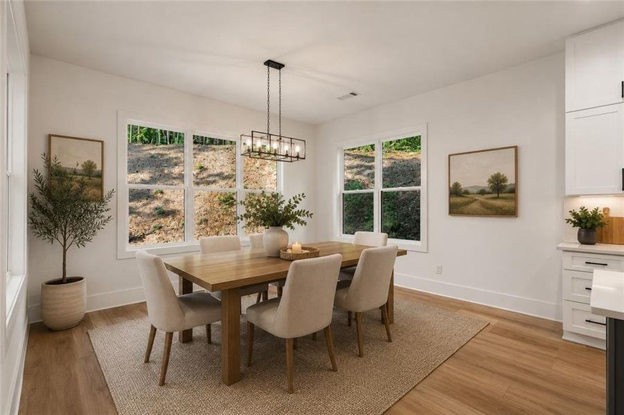 Furnished interior view inside a new home in , Jefferson (Image 33). Furnished interior view inside a new home in , Jefferson (Image 33).