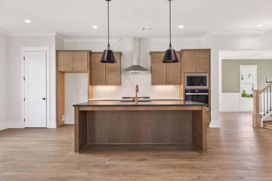 Furnished interior view inside a new home in Hillshire, Cumming (Image 12).