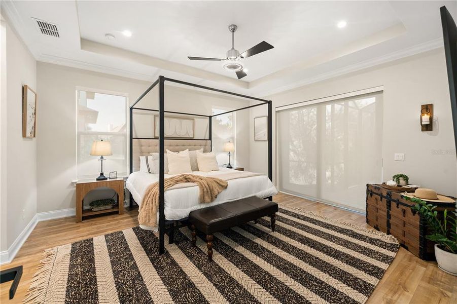 Furnished interior view inside a new home in , Flagler Beach (Image 67).