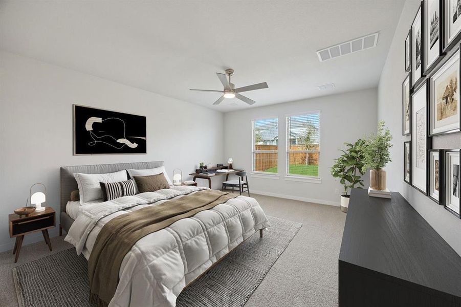 Primary Suite in the Masters home plan by Trophy Signature Homes – REPRESENTATIVE PHOTO Primary Suite in the Masters home plan by Trophy Signature Homes – REPRESENTATIVE PHOTO