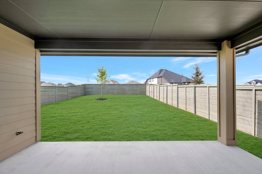 Exterior details and patio area of a home in Landmark, Denton (Image 23). Exterior details and patio area of a home in Landmark, Denton (Image 23).