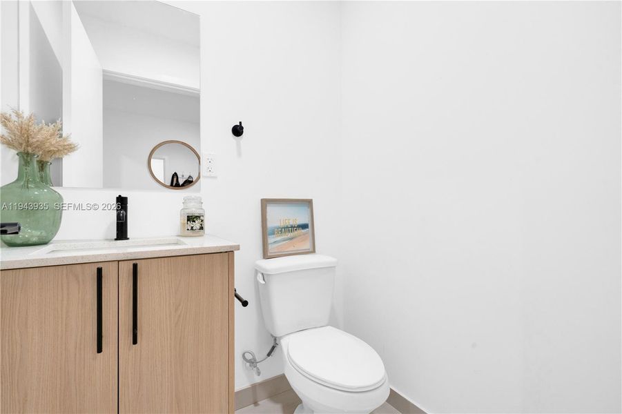 Furnished interior view inside a new home in , Florida City (Image 9).