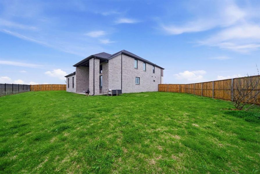 Exterior details and patio area of a home in , Royse City (Image 24). Exterior details and patio area of a home in , Royse City (Image 24).