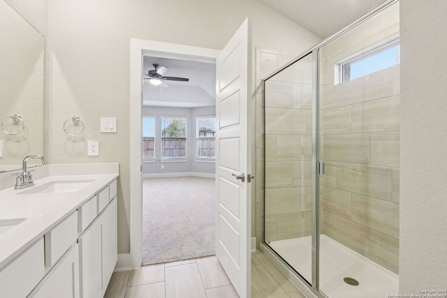 Furnished interior view inside a new home in Carmel Ranch, Schertz (Image 12).