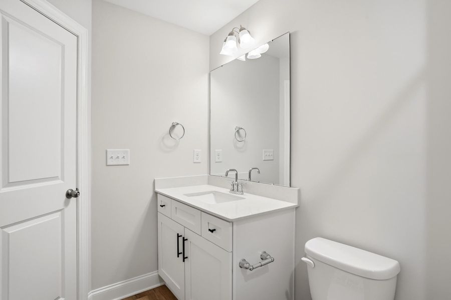 Furnished interior view inside a new home in Harrisburg Village Townhomes, Harrisburg (Image 15).