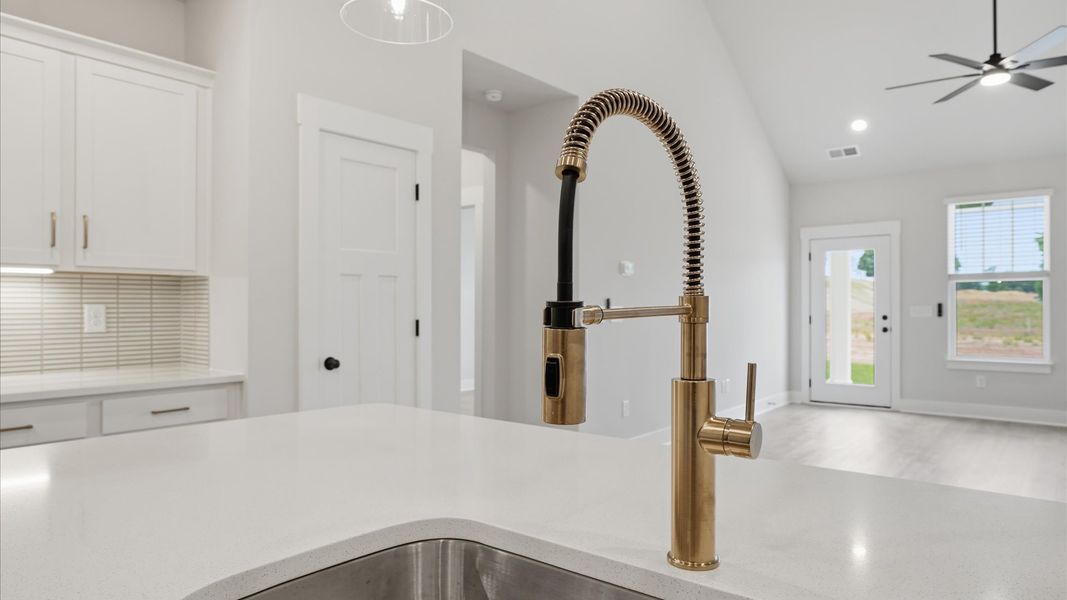 Accomplished layout with a first-class kitchen in this select villa community by DRB Homes Accomplished layout with a first-class kitchen in this select villa community by DRB Homes