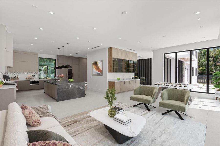 Furnished interior view inside a new home in , Palmetto Bay (Image 40). Furnished interior view inside a new home in , Palmetto Bay (Image 40).