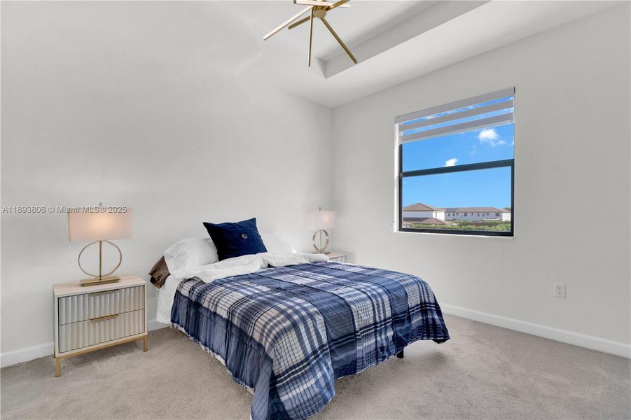 Furnished interior view inside a new home in , Miami (Image 27).