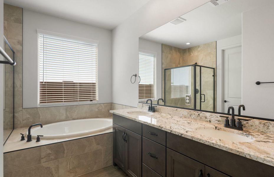 Furnished interior view inside a new home in Soleo, San Tan Valley (Image 12). Furnished interior view inside a new home in Soleo, San Tan Valley (Image 12).
