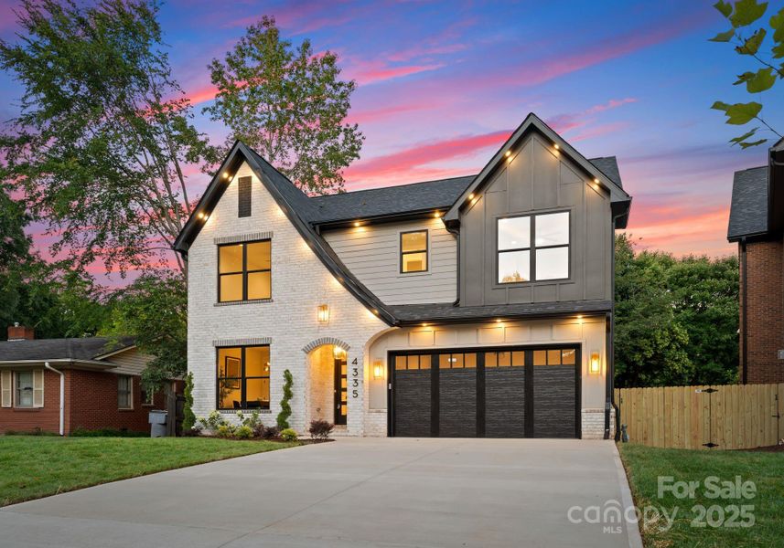 Front exterior of a new home in , Charlotte, NC, highlighting curb appeal (Image 25). Front exterior of a new home in , Charlotte, NC, highlighting curb appeal (Image 25).