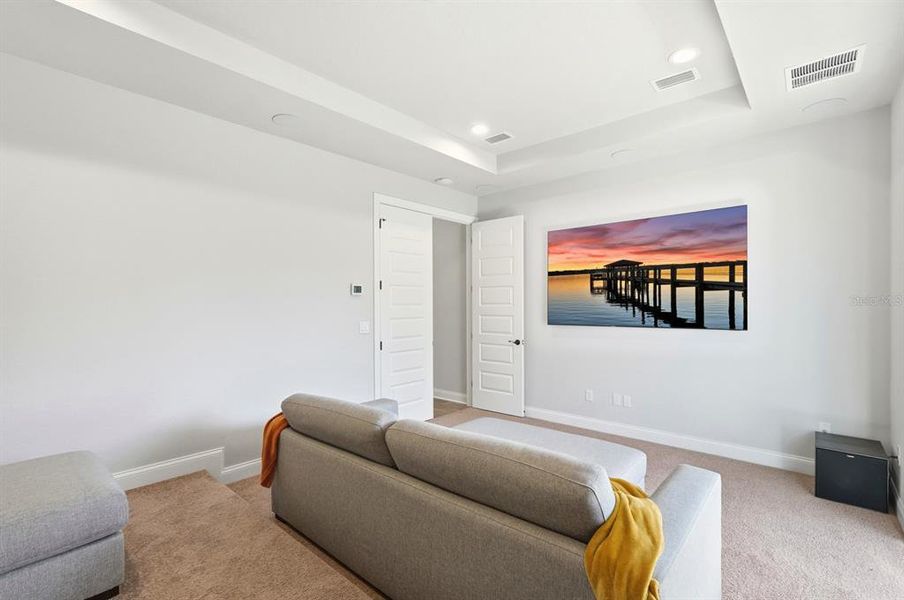 Furnished interior view inside a new home in , Palm Coast (Image 60).