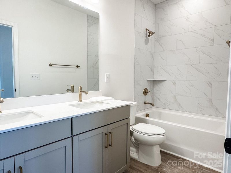 Furnished interior view inside a new home in The River District Townhomes, Charlotte (Image 8).
