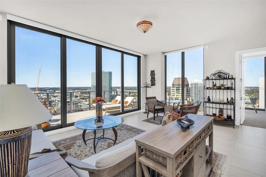 Furnished interior view inside a new home in , St. Petersburg (Image 33).