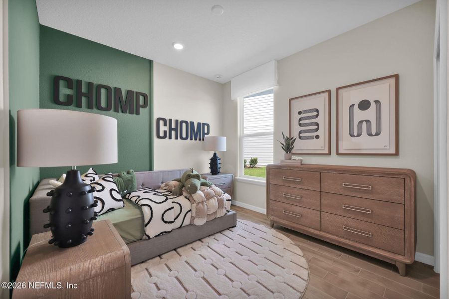 Furnished interior view inside a new home in , St. Johns (Image 21).