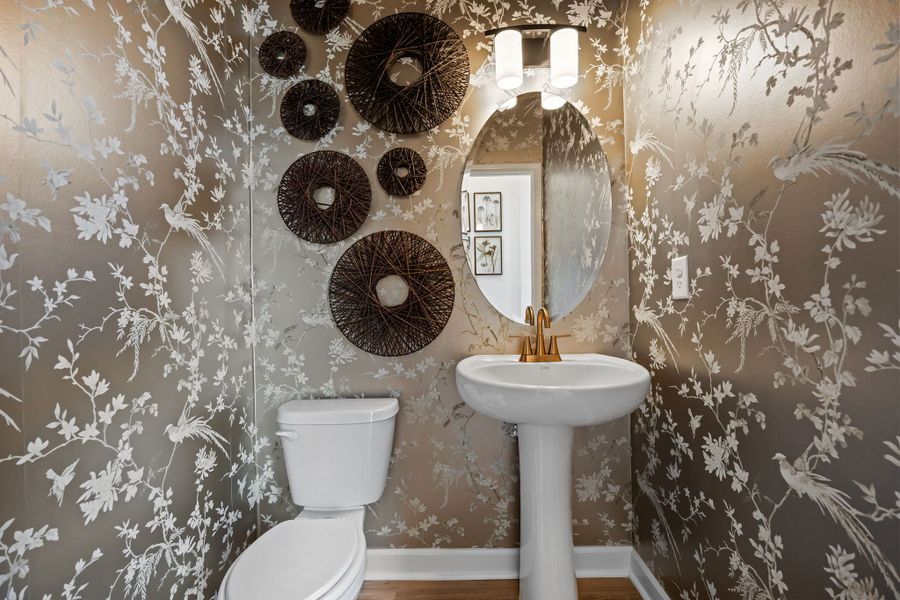 Representative furnished interior of a home built from the The Mitchell Exterior by Davidson Homes LLC in Summers Walk, Davidson (Image 28).