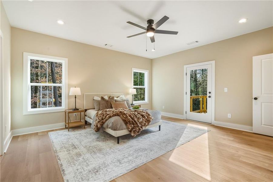 Furnished interior view inside a new home in , Ellijay (Image 14).
