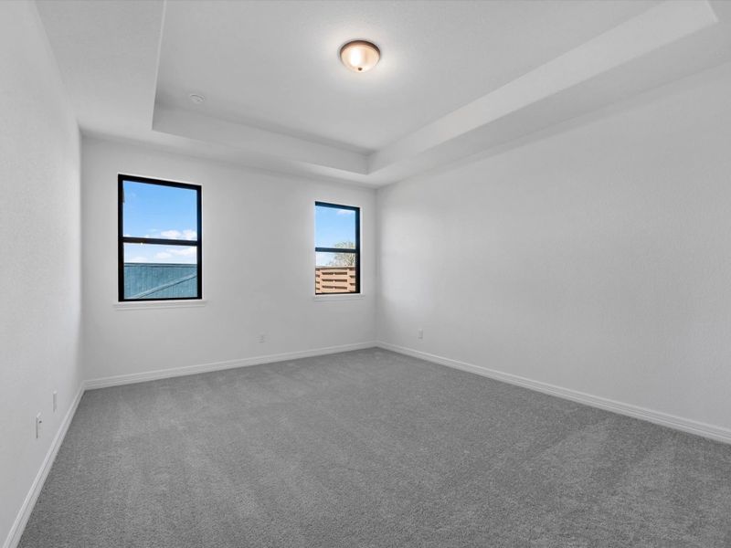 Spacious, unfurnished interior of a new home in Austin Point, Richmond (Image 18).