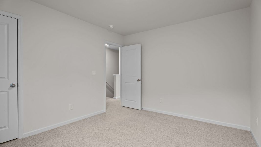 Spacious, unfurnished interior of a new home in Jetstream Park, Wilson (Image 22). Spacious, unfurnished interior of a new home in Jetstream Park, Wilson (Image 22).