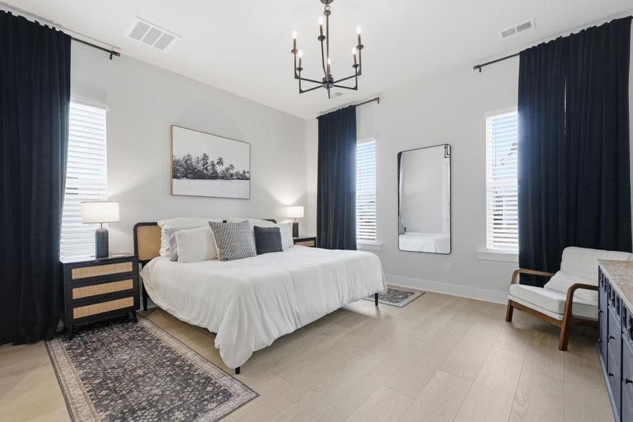 Furnished interior view inside a new home in Carnes Crossroads, Summerville (Image 19).
