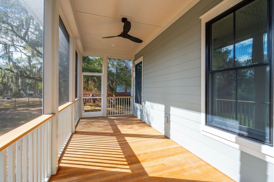 Exterior details and patio area of a home in , Johns Island (Image 4). Exterior details and patio area of a home in , Johns Island (Image 4).