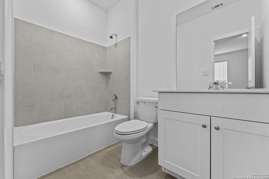 Furnished interior view inside a new home in Waterwheel: Coastline Collection, San Antonio (Image 6).