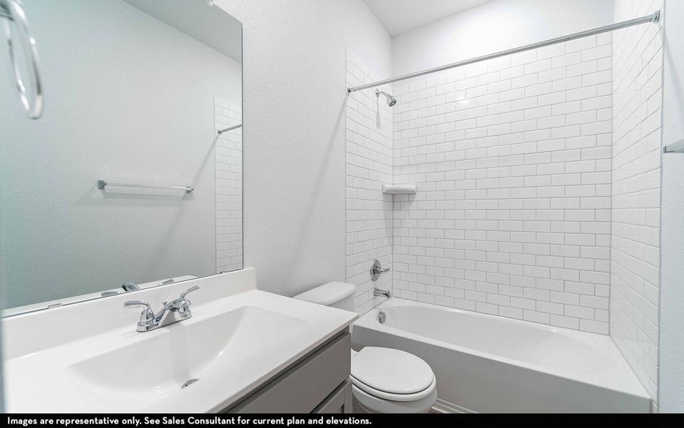 Furnished interior view inside a new home in Municipal Drive Townhomes, Leander (Image 2). Furnished interior view inside a new home in Municipal Drive Townhomes, Leander (Image 2).