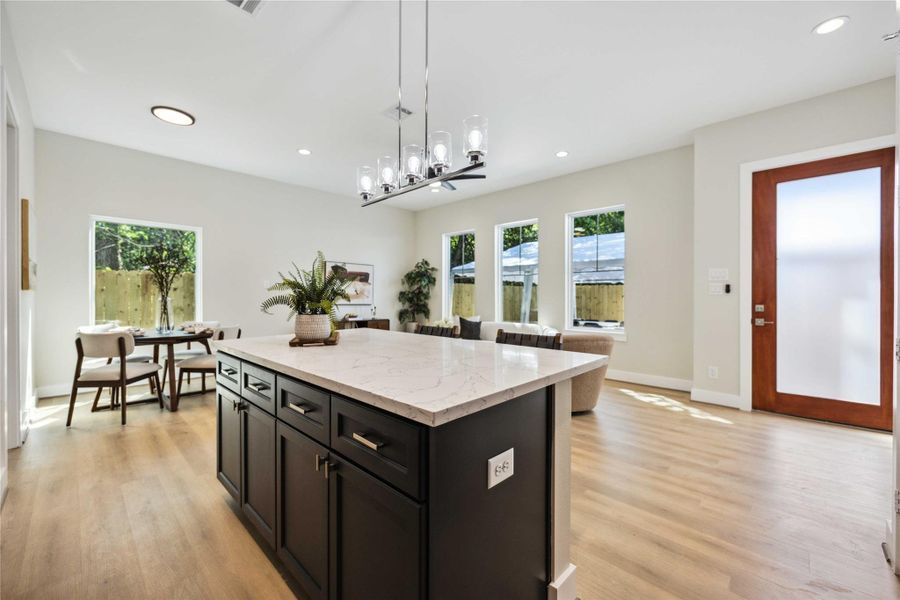 Furnished interior view inside a new home in , Houston (Image 11). Furnished interior view inside a new home in , Houston (Image 11).