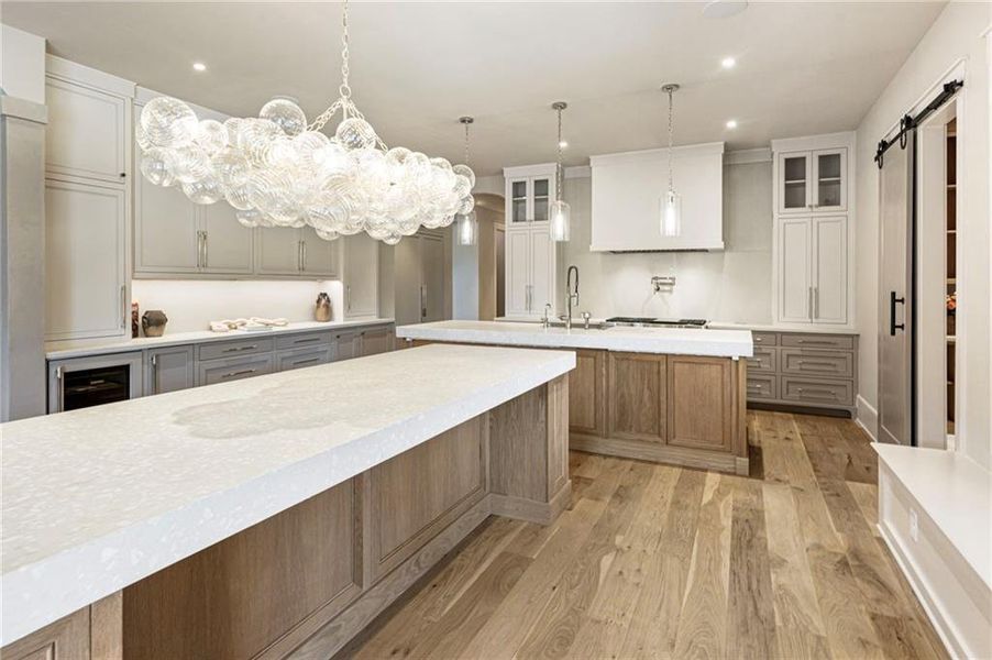 Furnished interior view inside a new home in , Alpharetta (Image 68).