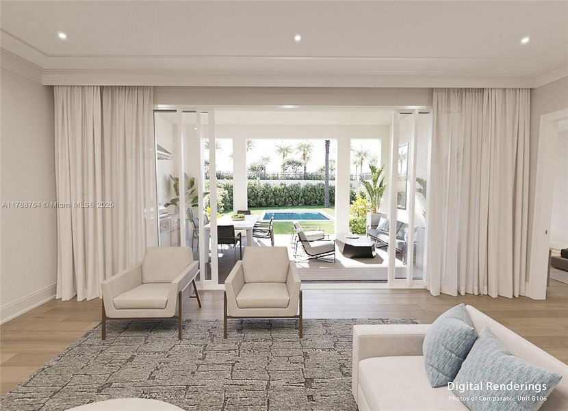 Furnished interior view inside a new home in , Juno Beach (Image 6).