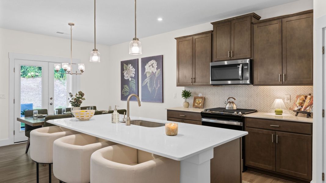 Furnished interior view inside a new home in Lone Oaks Farm, Cleveland (Image 8).