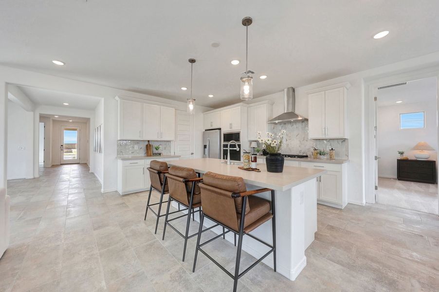 Representative furnished interior of a home built from the Mercury by Mattamy Homes in Las Ventanas, Goodyear (Image 8).