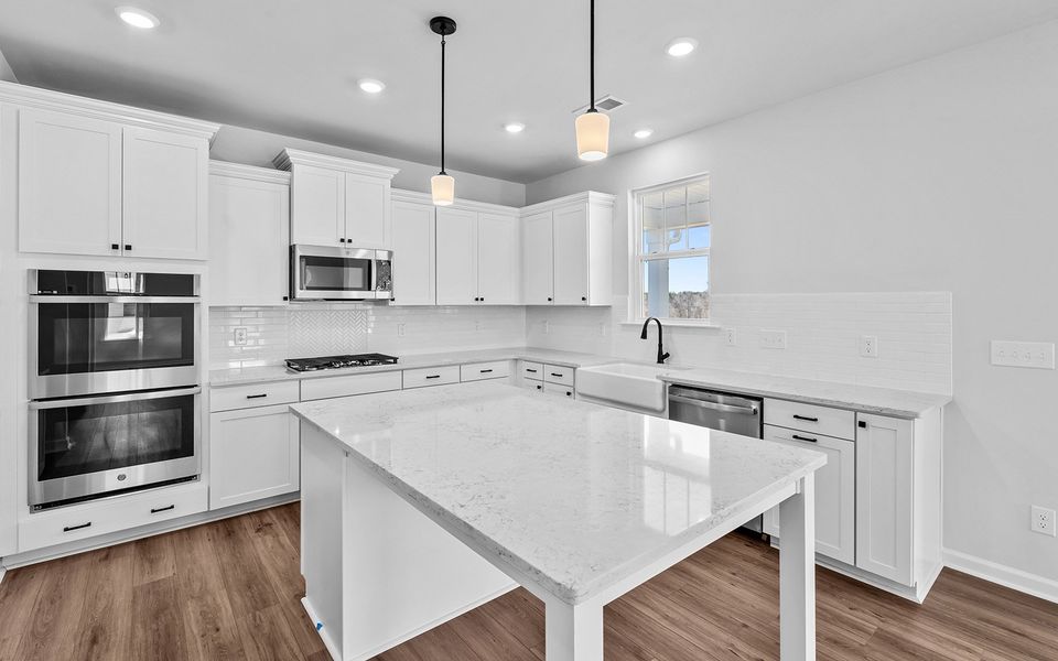 Furnished interior view inside a new home in Fieldstone, Lexington (Image 11).