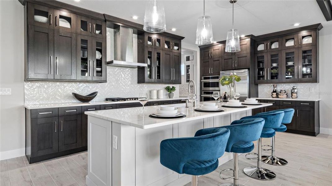 Furnished interior view inside a new home in Cresswind at Lake Harris, Tavares (Image 7).