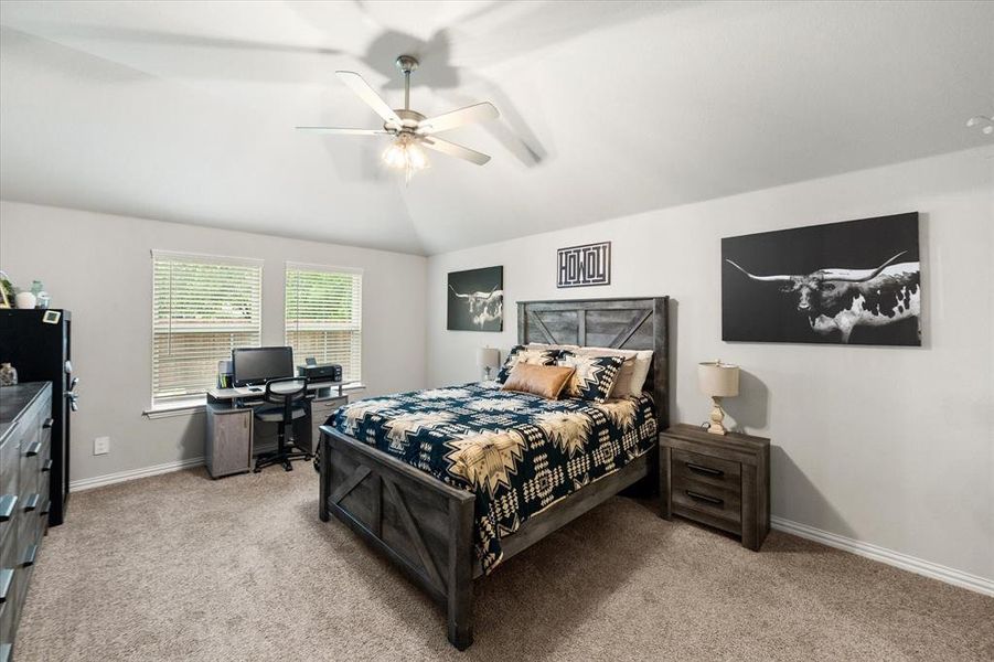Furnished interior view inside a new home in Willow Vista Estates, Saginaw (Image 24).